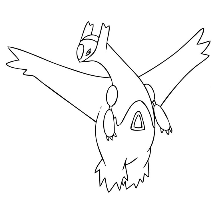 coloriage pokemon latias
